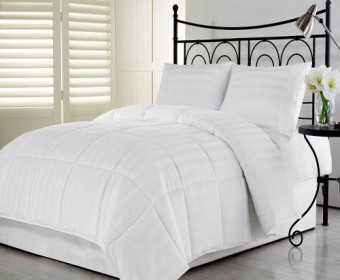 100% cotton  Satin Stripe  Hotel Bedding Set