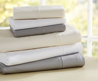 50% Cotton50% polyester Percale T240 Thread Count  fabric