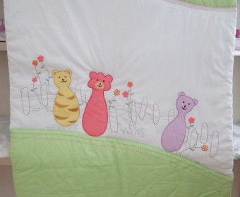 100% cotton twill printing kid bedding sets/ baby bedding sets