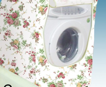 Waterproof printed Washing Machine Cover