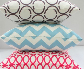 100% Cotton Digital Printed Cushion Cover with Zipper