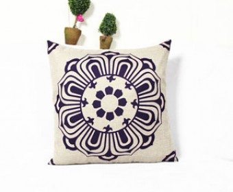 Decorative Cotton Embroidery Cushion Covers and Sofa Cushions