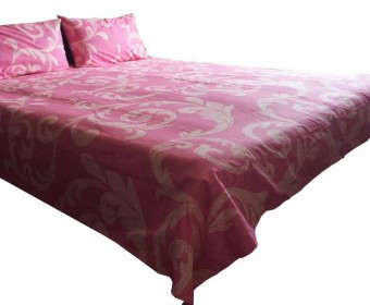 Pure Cotton T205 twill printed bed sheet set, Reactive Printed, Hypoallergenic duvet cover and pillowcase set