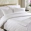 Luxury Hospital 100% cotton T200 30*30 Satin Stripe 3cm Bed sets