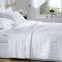 100% Cotton Percale T300 Thread Count  Duvet Hotel bedding sets-lace work
