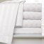 poly/cotton 50/50  satin stripe 3cm stripe hotel bedding sets- bed sheet sets duvet cover pillowcases in stock