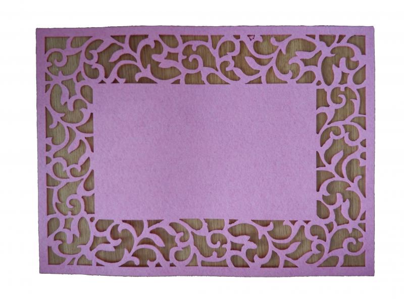 100% cotton/100% polyester/PVC  printed place mat