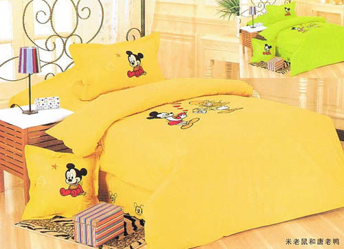 100% cotton twill printing kid bedding sets/ baby bedding sets