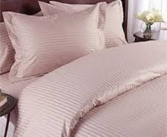 50% cotton50% polyester 240T Statin Stripe in Solid Color Duvet cover