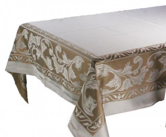100% Cotton /Polyester Satin Table Cloth