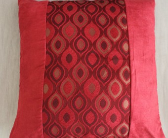 Decorative Pillow,  Cotton Cushion Cover in solid color