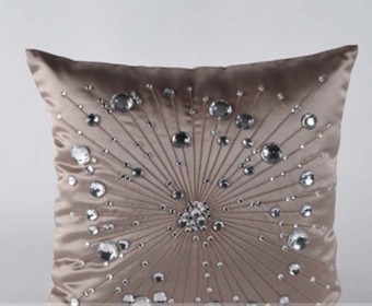 Decorative Pillow,  Cotton Cushion Cover in solid color