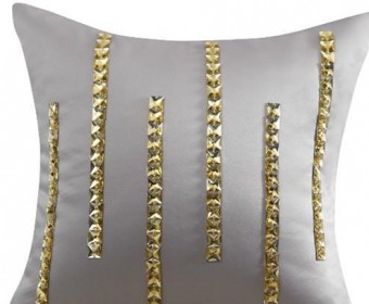 Decorative Pillow,  Cotton Cushion Cover in solid color