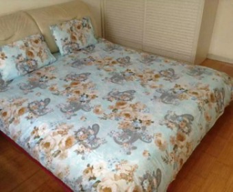 100% Cotton T205 twill printed bedding sets/printed duvet cover