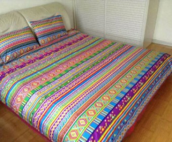 100% Cotton T205 twill printed bedding sets/printed duvet cover