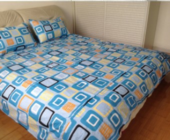 100% Cotton T205 twill printed bedding sets/printed duvet cover