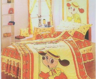 100% cotton twill printing kid bedding sets/ children bedding sets