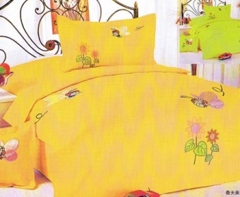 100% cotton twill printing kid bedding sets/ baby bedding sets
