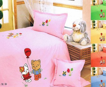 100% cotton twill printing kid bedding sets/ baby bedding sets