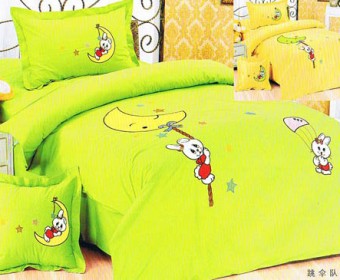 100% cotton twill printing kid bedding sets/ baby bedding sets