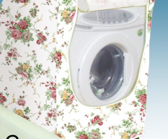 Waterproof printed Washing Machine Cover