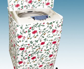 Waterproof printed Washing Machine Cover