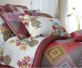 100% Cotton T240 quilted Pillow sham/quilted Pillowcase,quilted bedding sets