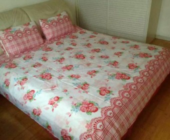 Pure Cotton T205 twill printed bed sheet set, Reactive Printed, Hypoallergenic duvet cover and pillowcase set