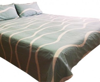 Pure Cotton T205 twill printed bed sheet set, Reactive Printed, Hypoallergenic duvet cover and pillowcase set