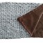 100% polyester solid color diamond fleece blanket