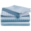 50% cotton50% polyester 250T Statin Stripe in Solid Color sheet sets